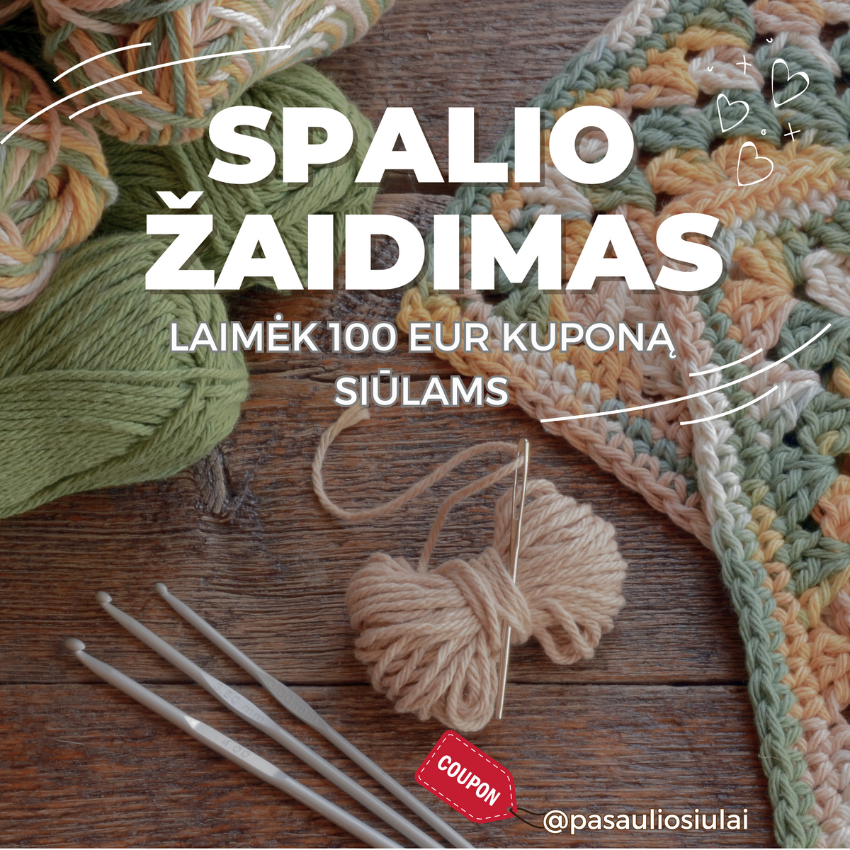Siūlų dėžutė - Spalis 2024