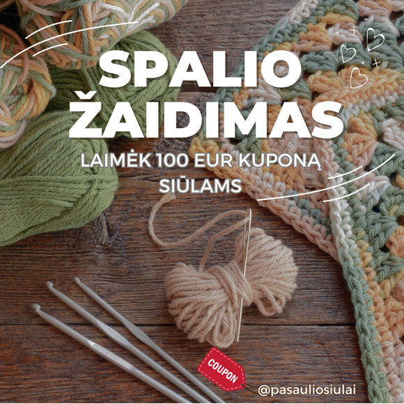 Siūlų dėžutė - Spalis 2024