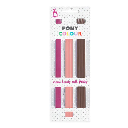 Pony Colour metalinių mezgimo virbalų rinkinys 20cm (2.00mm - 3.00mm)