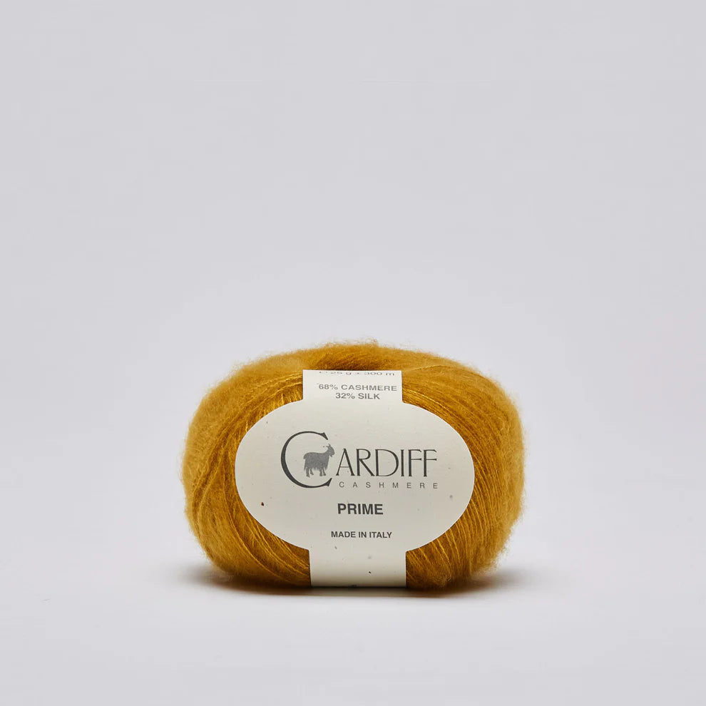 Cardiff PRIME mezgimo siūlai 25g (kašmyras, šilkas)