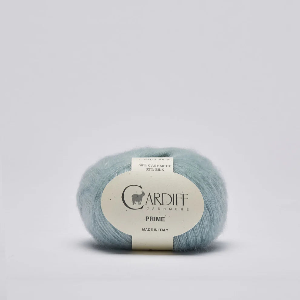 Cardiff PRIME mezgimo siūlai 25g (kašmyras, šilkas)