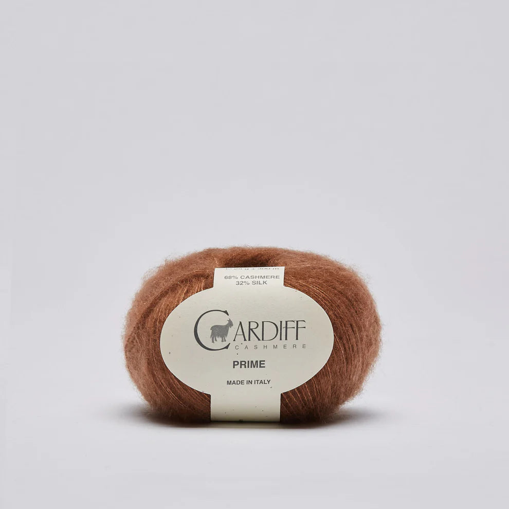 Cardiff PRIME mezgimo siūlai 25g (kašmyras, šilkas)
