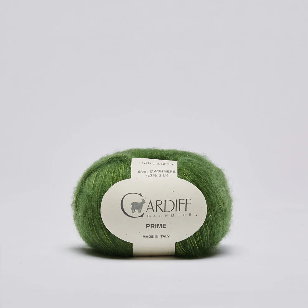 Cardiff PRIME mezgimo siūlai 25g (kašmyras, šilkas)