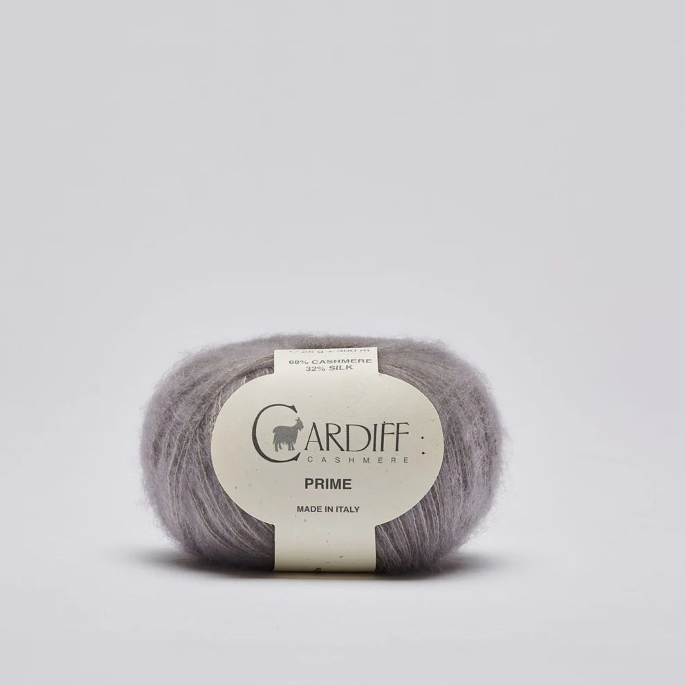 Cardiff PRIME mezgimo siūlai 25g (kašmyras, šilkas)