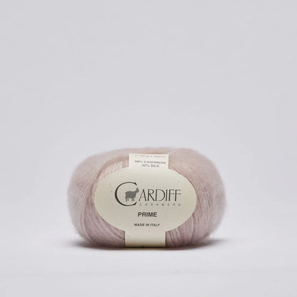 Cardiff PRIME mezgimo siūlai 25g (kašmyras, šilkas)