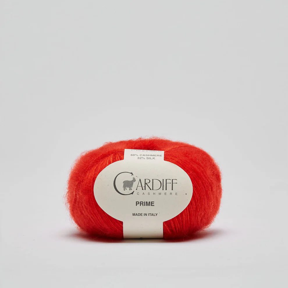 Cardiff PRIME mezgimo siūlai 25g (kašmyras, šilkas)