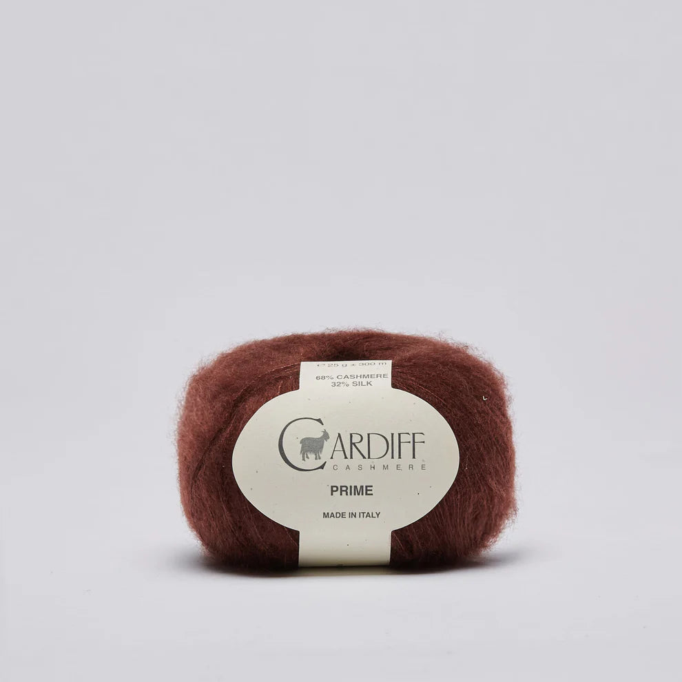 Cardiff PRIME mezgimo siūlai 25g (kašmyras, šilkas)