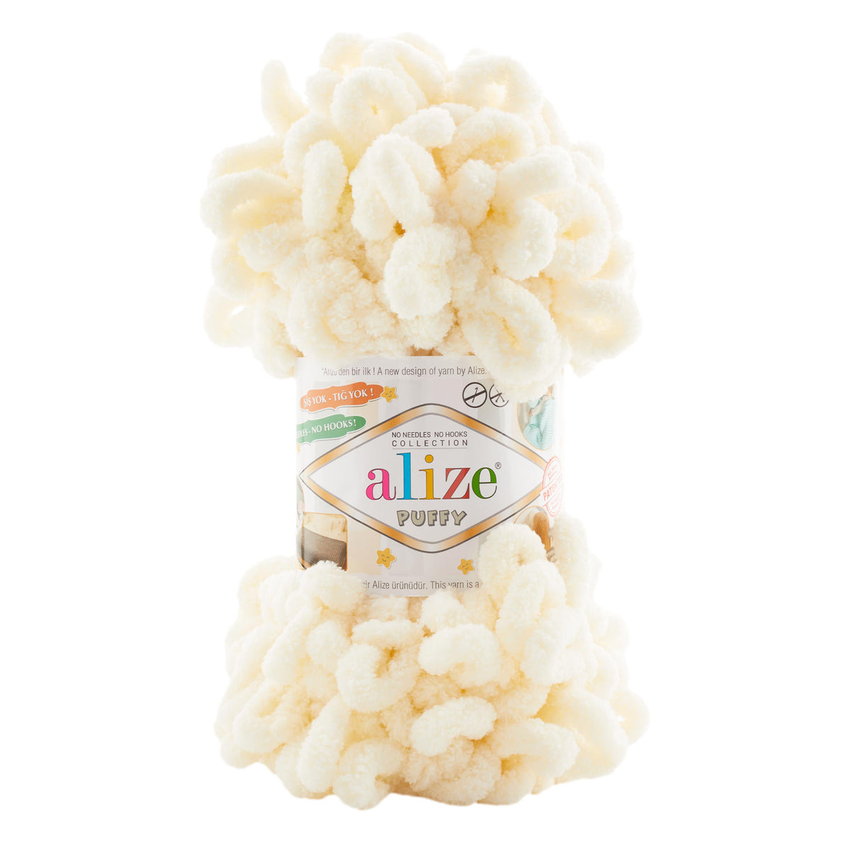 Alize Puffy siūlai 100g (mikropoliesteris)