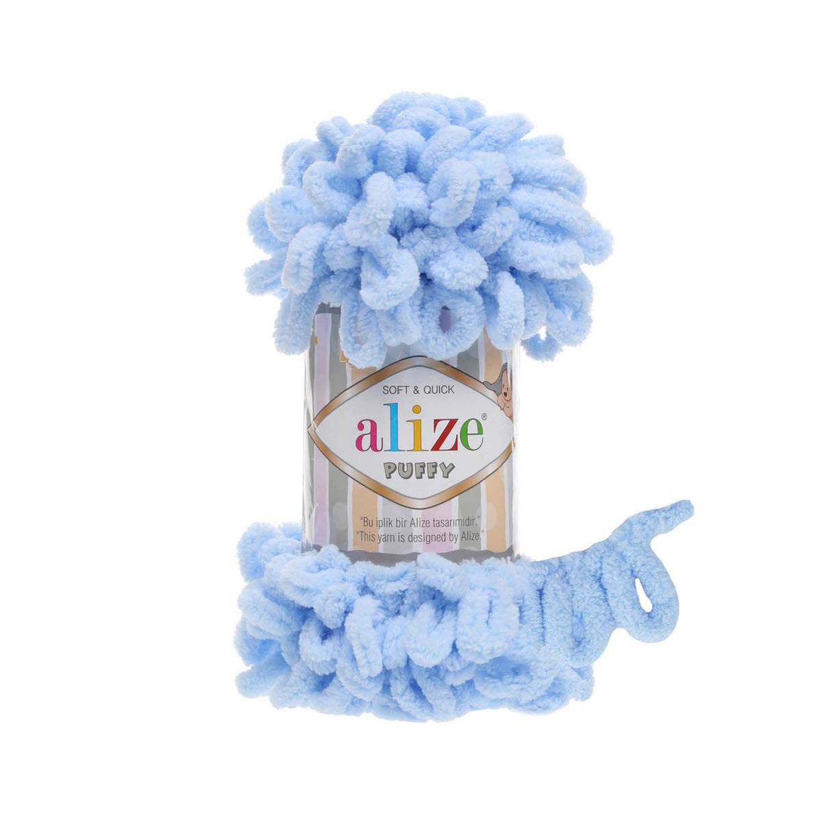 Alize Puffy siūlai 100g (mikropoliesteris)