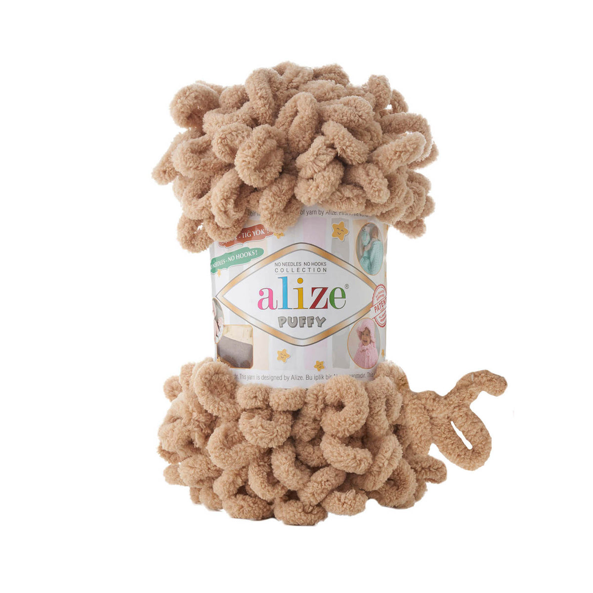 Alize Puffy siūlai 100g (mikropoliesteris)
