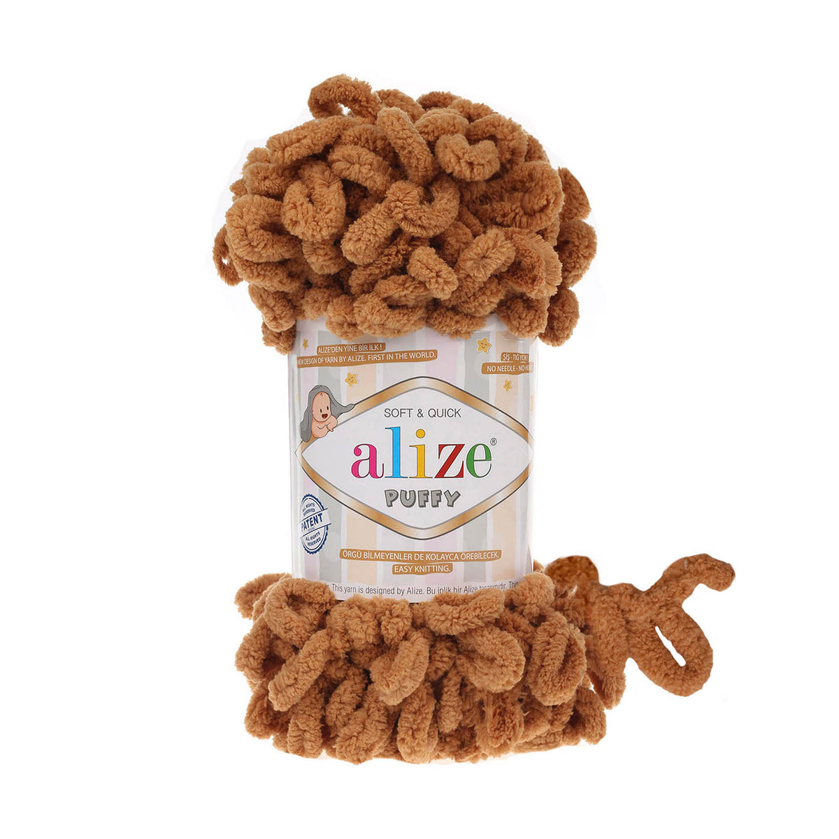 Alize Puffy siūlai 100g (mikropoliesteris)