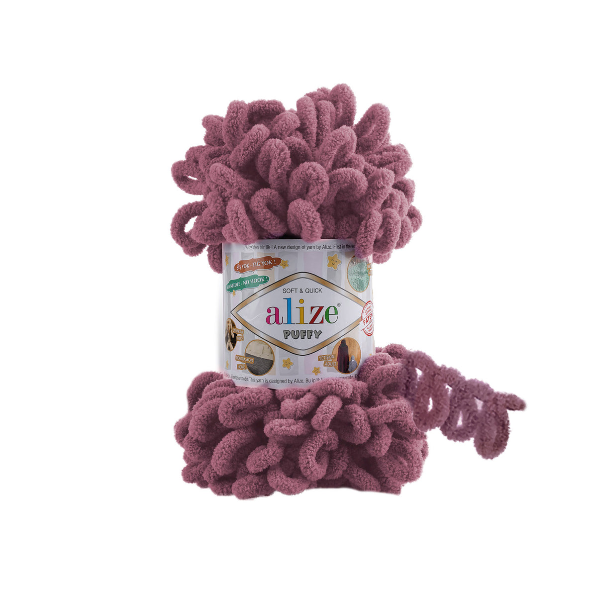Alize Puffy siūlai 100g (mikropoliesteris)