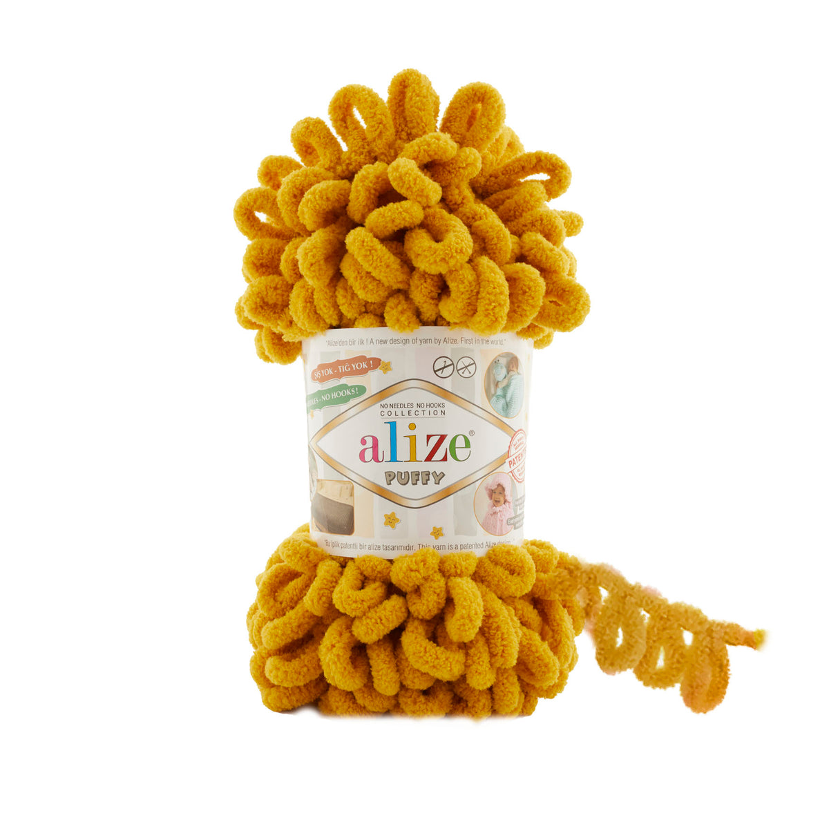 Alize Puffy siūlai 100g (mikropoliesteris)