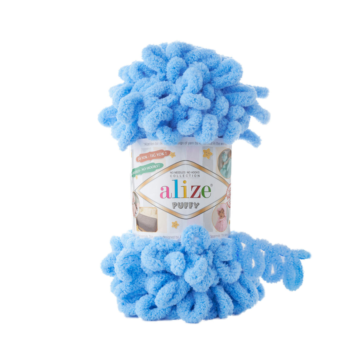 Alize Puffy siūlai 100g (mikropoliesteris)