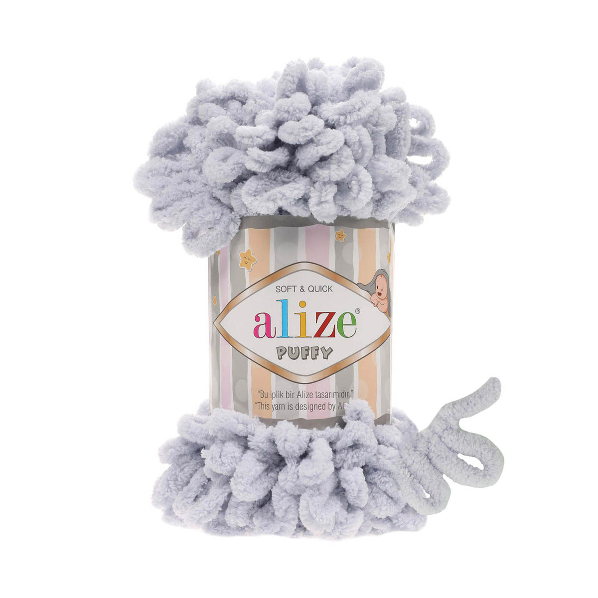 Alize Puffy siūlai 100g (mikropoliesteris)