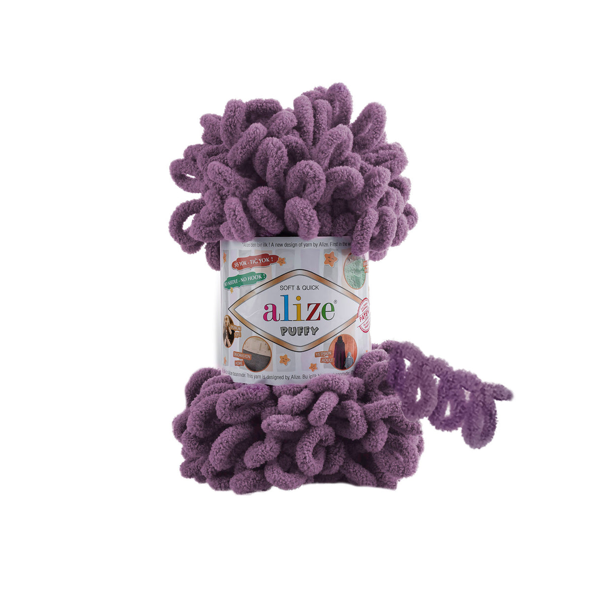 Alize Puffy siūlai 100g (mikropoliesteris)