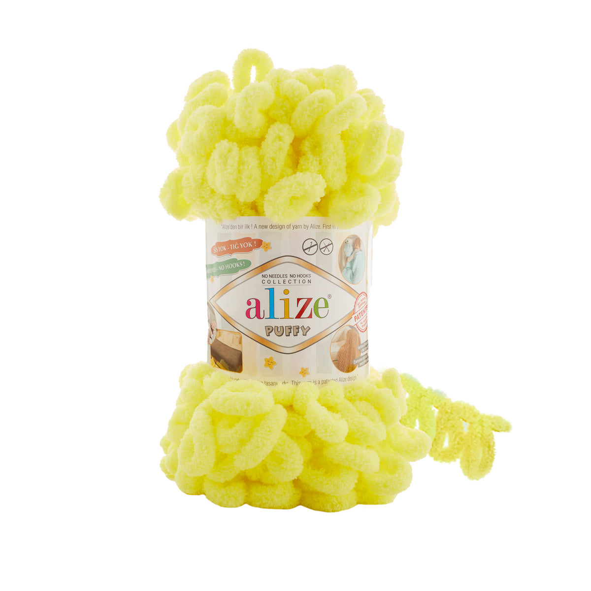 Alize Puffy siūlai 100g (mikropoliesteris)