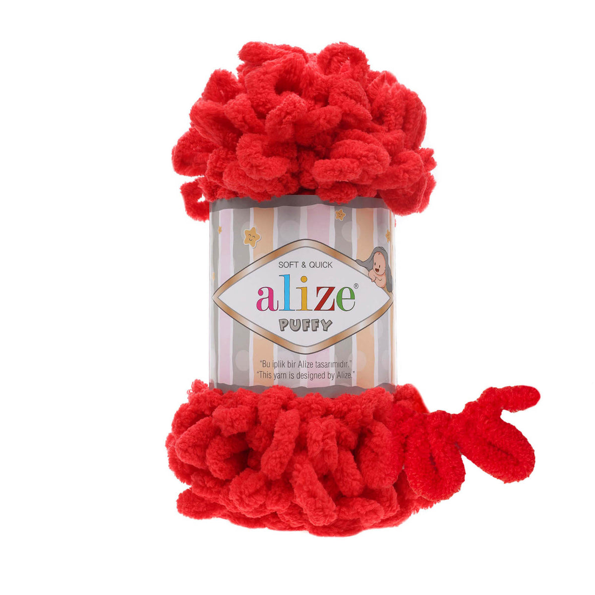 Alize Puffy siūlai 100g (mikropoliesteris)