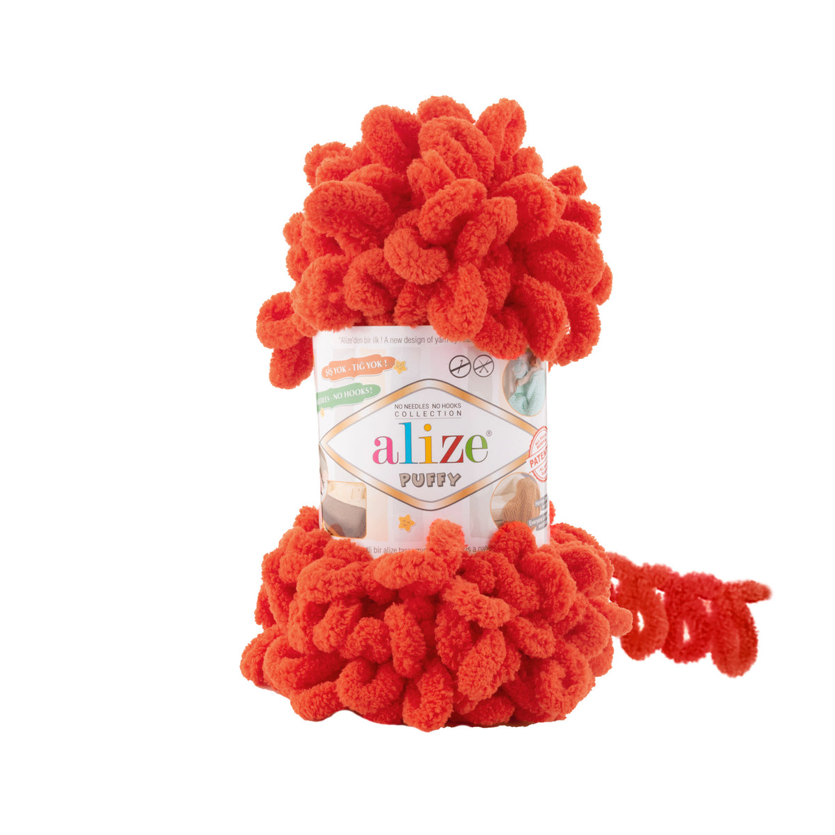 Alize Puffy siūlai 100g (mikropoliesteris)