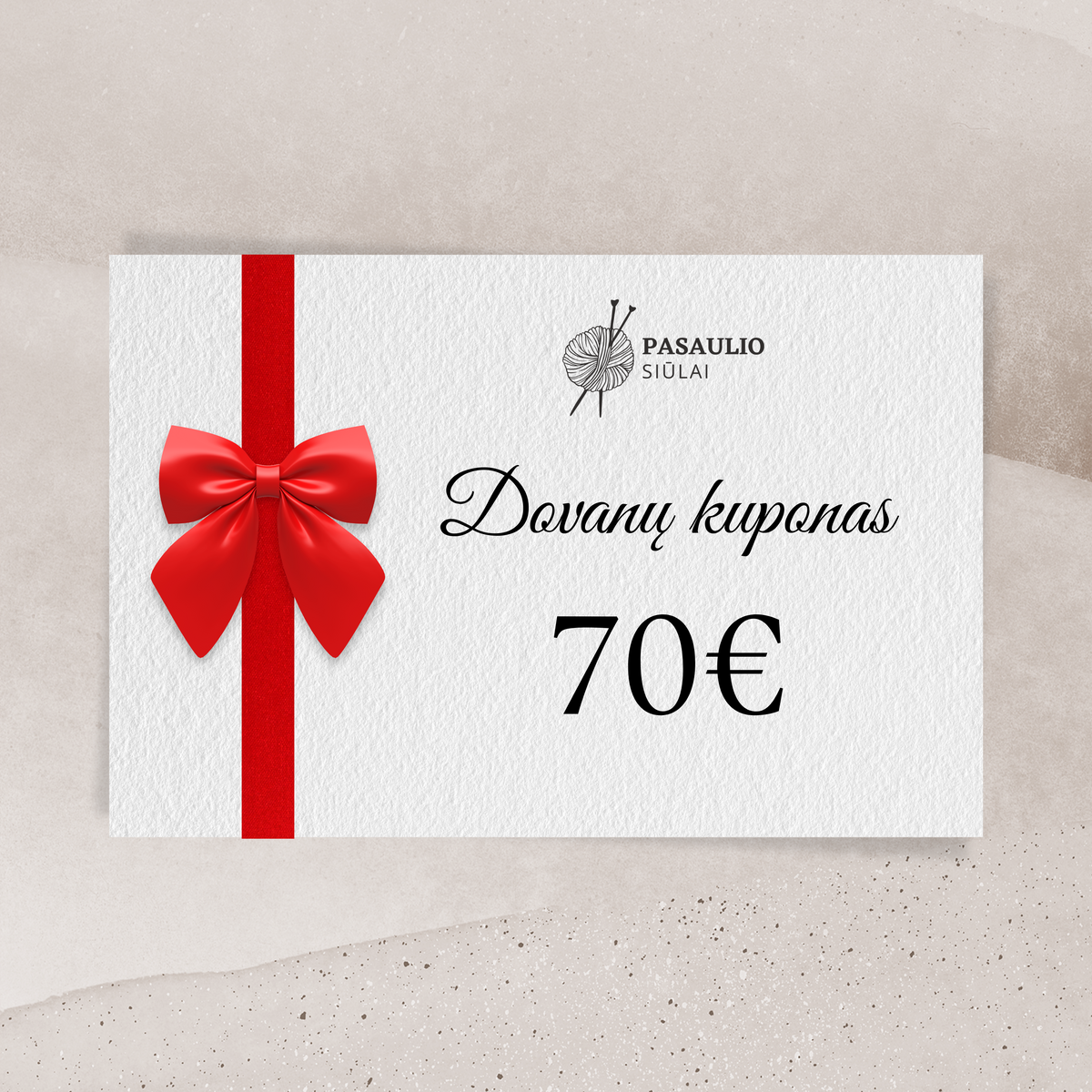 Dovanų kuponas 70€