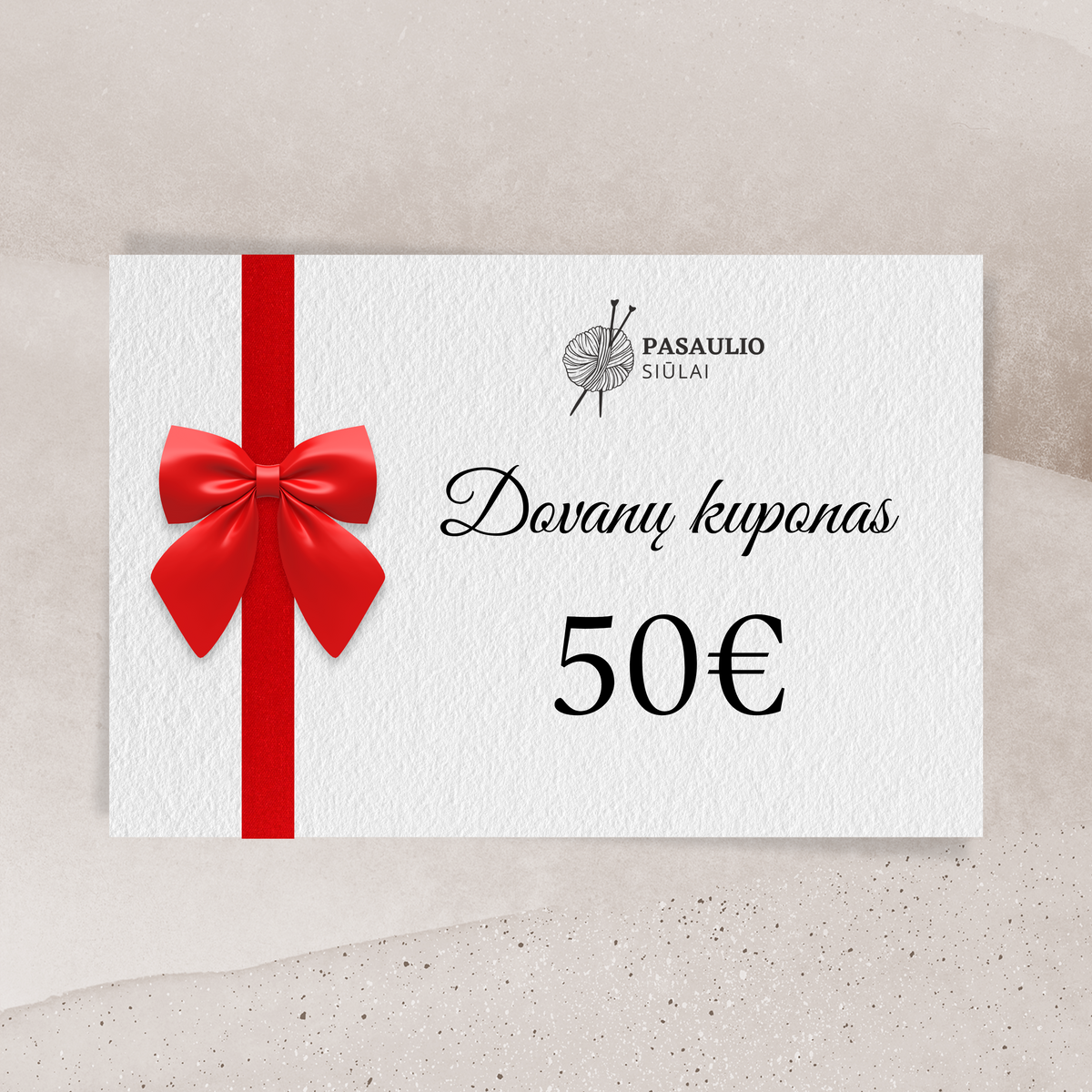 Dovanų kuponas 50€