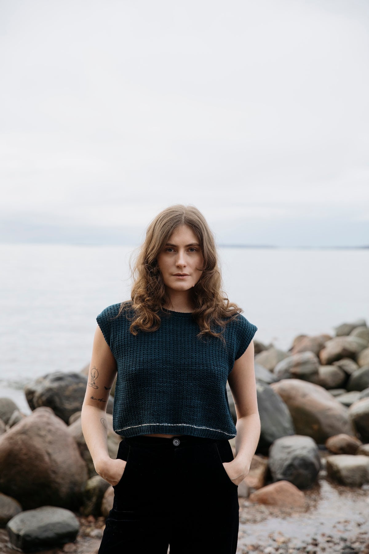 Laine knyga "Soothing Stitches: Knits for a Quiet Mind" - Pauliina Kuunsola