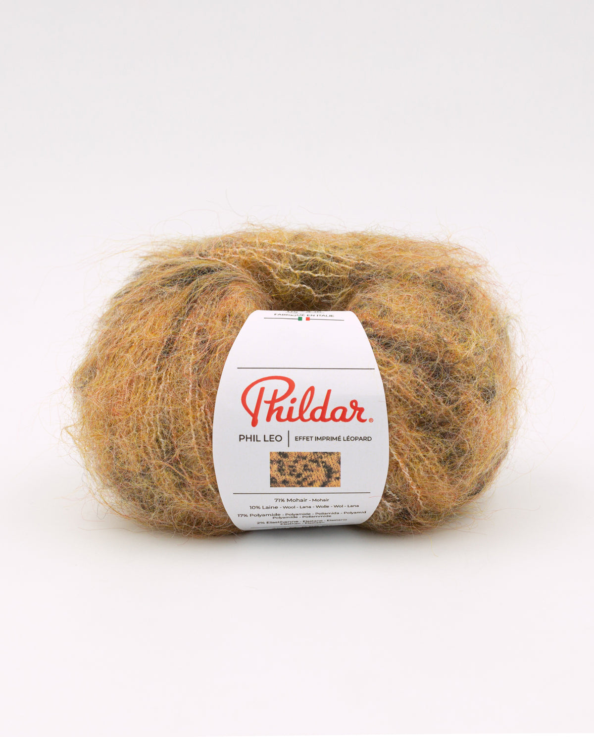 Пряжа Phildar LEO 25г (мохер, шерсть, полиамид)