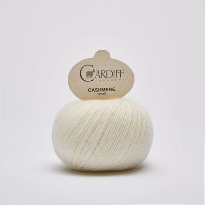 Cardiff Cashmere SMALL mezgimo siūlai 25g (kašmyras)