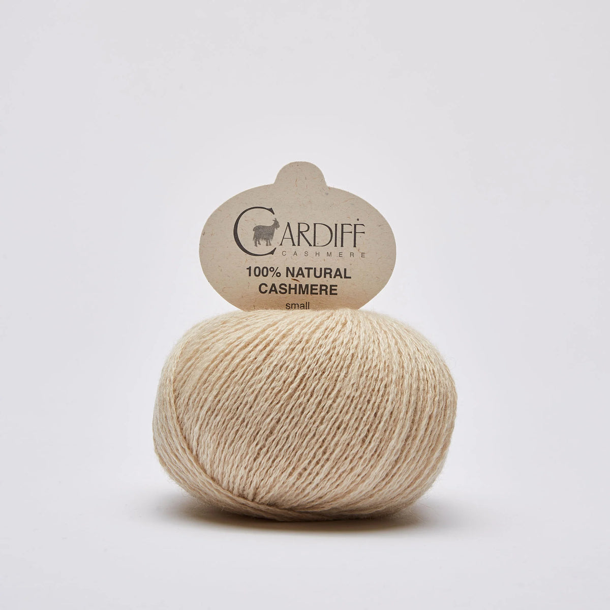 Cardiff Cashmere SMALL mezgimo siūlai 25g (kašmyras)