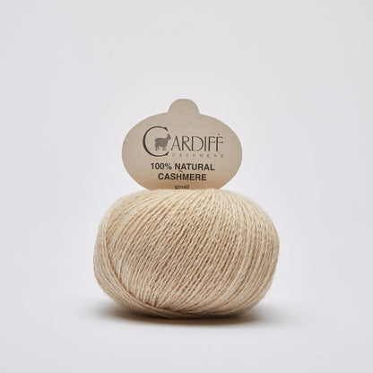 Cardiff Cashmere SMALL mezgimo siūlai 25g (kašmyras)