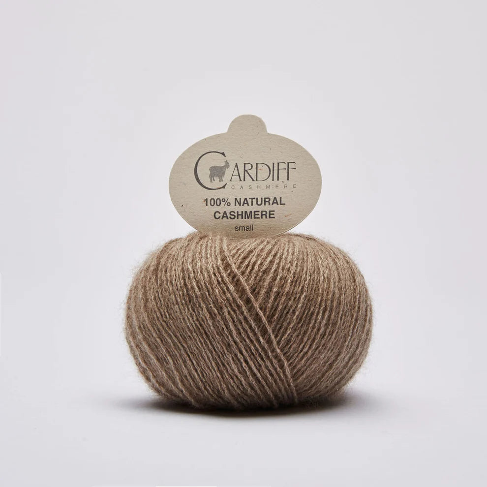 Cardiff Cashmere SMALL mezgimo siūlai 25g (kašmyras)