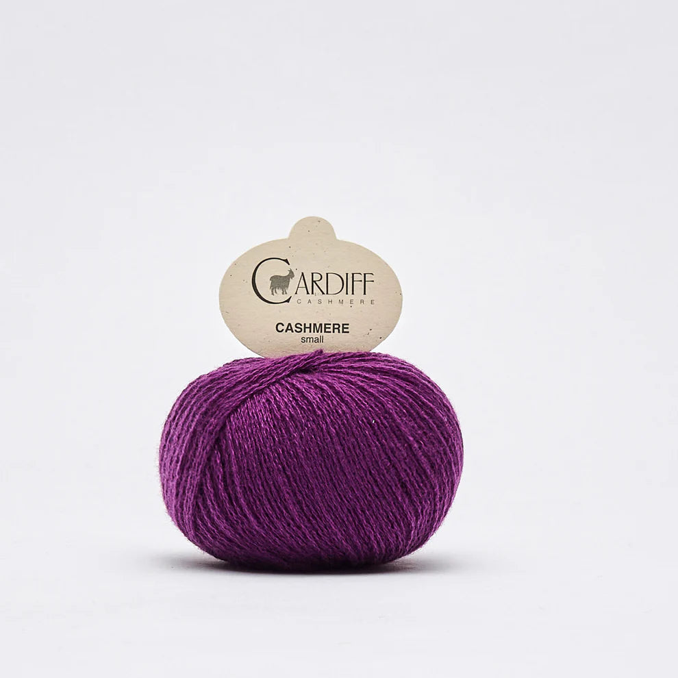 Cardiff Cashmere SMALL mezgimo siūlai 25g (kašmyras)