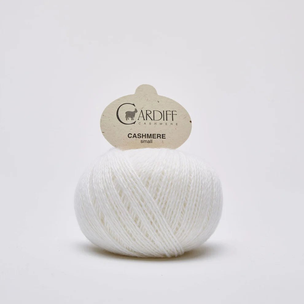 Cardiff Cashmere SMALL mezgimo siūlai 25g (kašmyras)