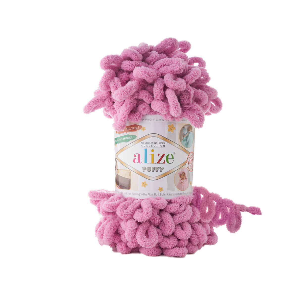 Alize Puffy siūlai 100g (mikropoliesteris)