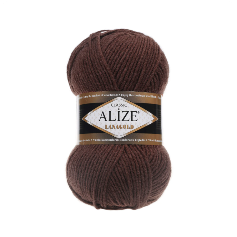Alize Lanagold mezgimo siūlai 100g (vilna, akrilanas)