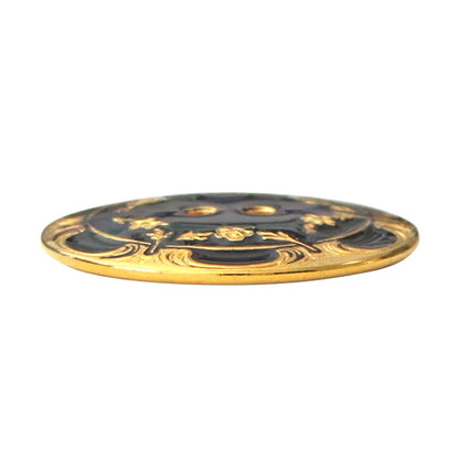 Metalinės sagos 25mm (antique gold)