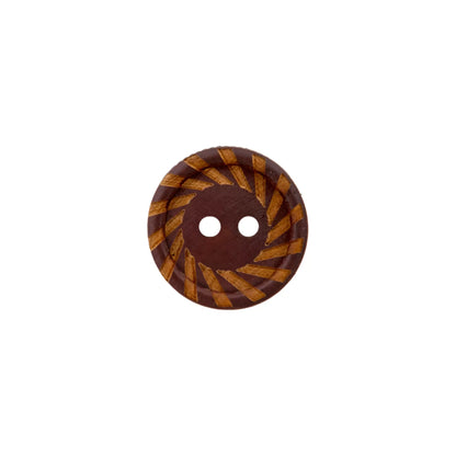 Medinės sagos 12mm-23mm (dark brown)