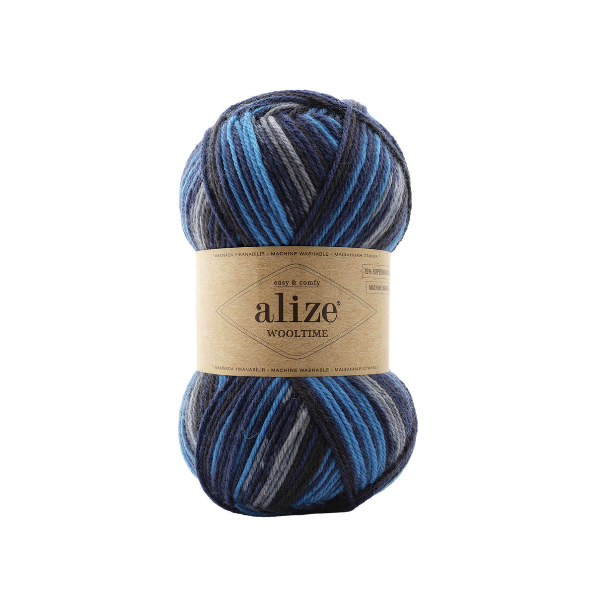 Alize Wooltime mezgimo siūlai 100g (vilna, poliamidas)