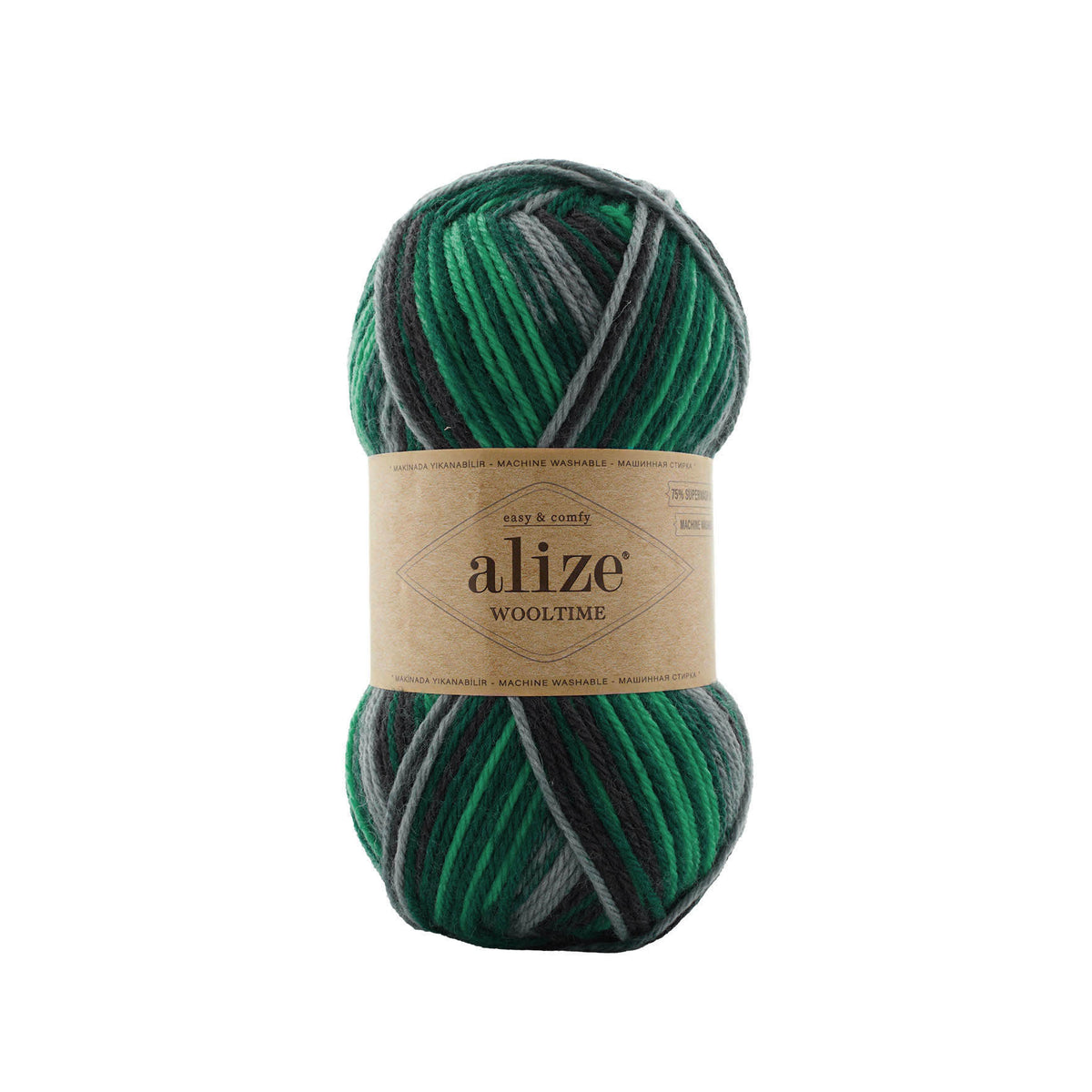Alize Wooltime mezgimo siūlai 100g (vilna, poliamidas)