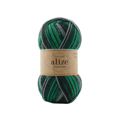 Alize Wooltime mezgimo siūlai 100g (vilna, poliamidas)