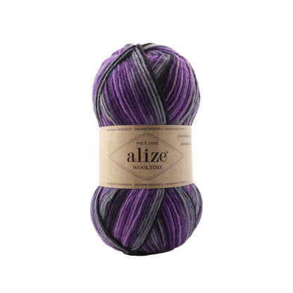 Alize Wooltime mezgimo siūlai 100g (vilna, poliamidas)