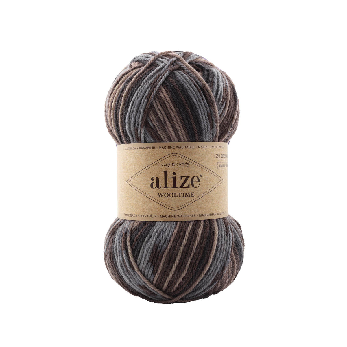 Alize Wooltime mezgimo siūlai 100g (vilna, poliamidas)