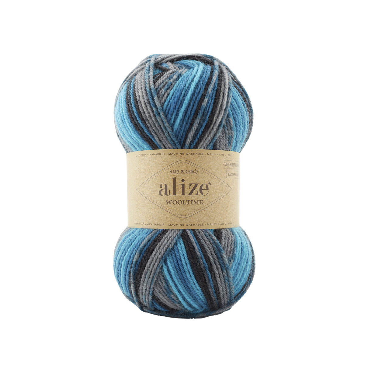 Alize Wooltime mezgimo siūlai 100g (vilna, poliamidas)