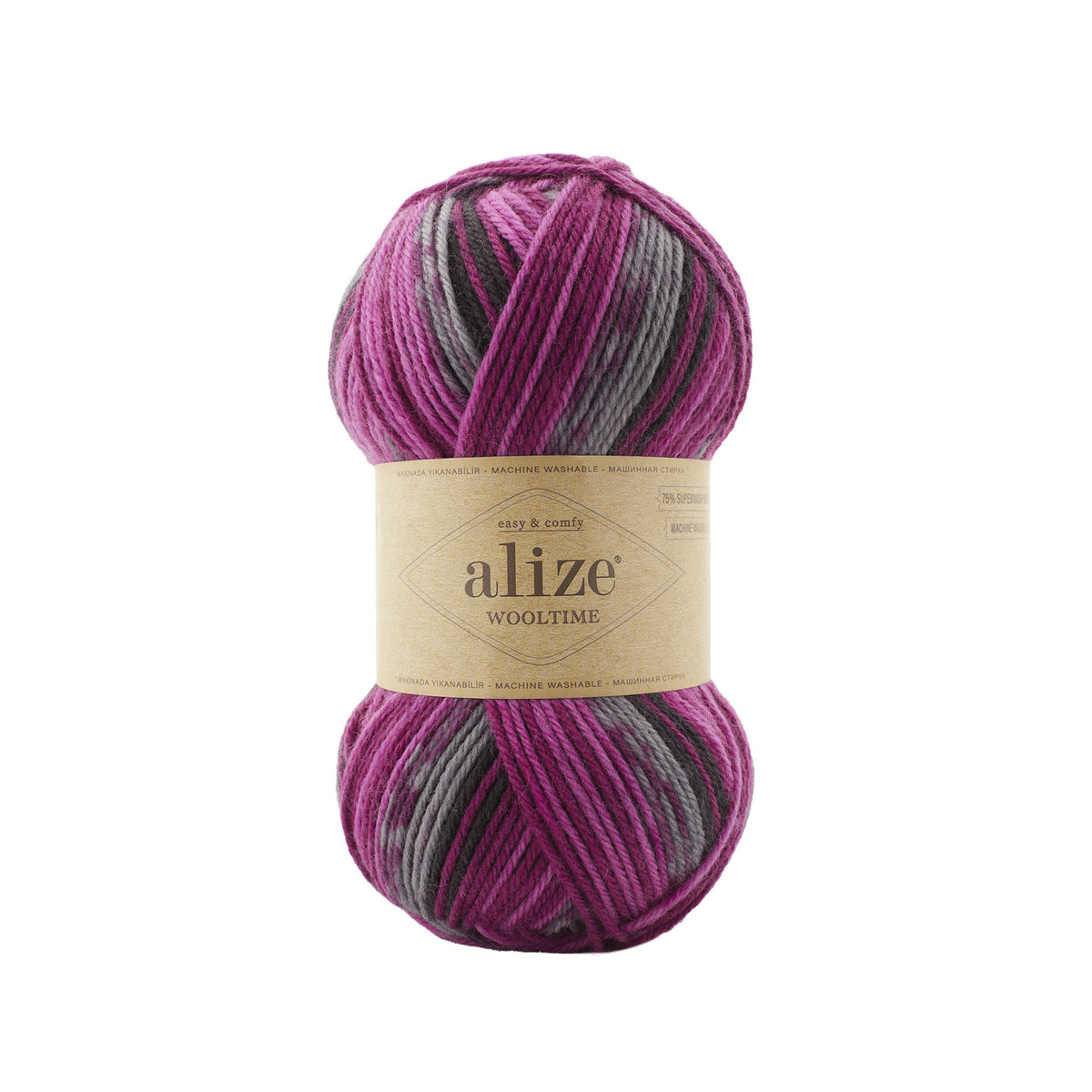 Alize Wooltime mezgimo siūlai 100g (vilna, poliamidas)