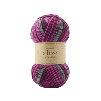 Alize Wooltime mezgimo siūlai 100g (vilna, poliamidas)