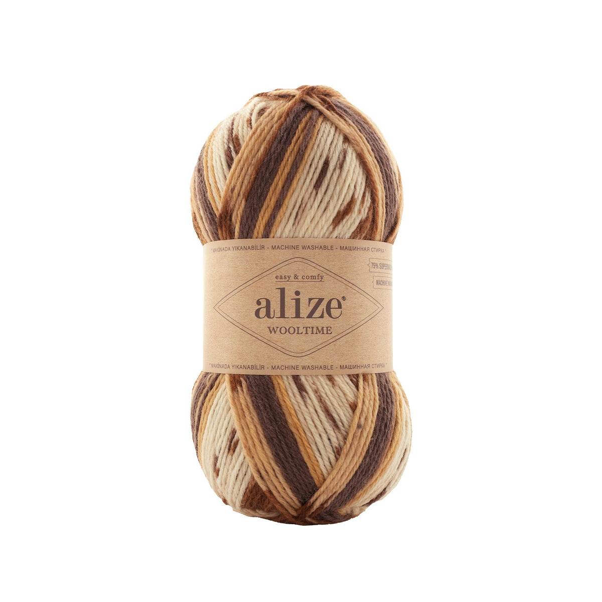 Alize Wooltime mezgimo siūlai 100g (vilna, poliamidas)