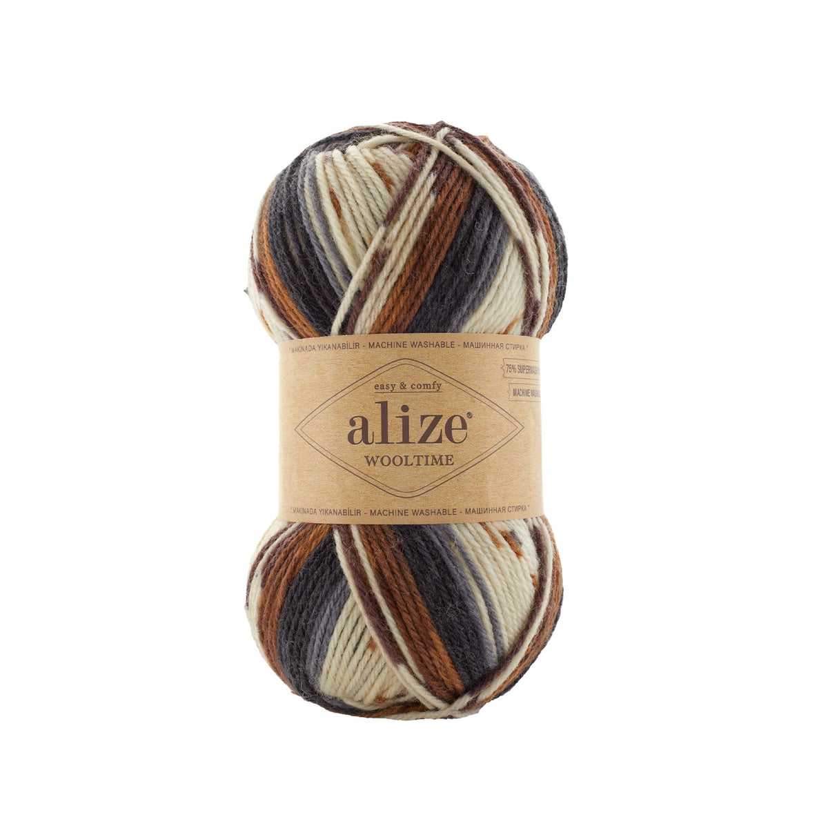 Alize Wooltime mezgimo siūlai 100g (vilna, poliamidas)