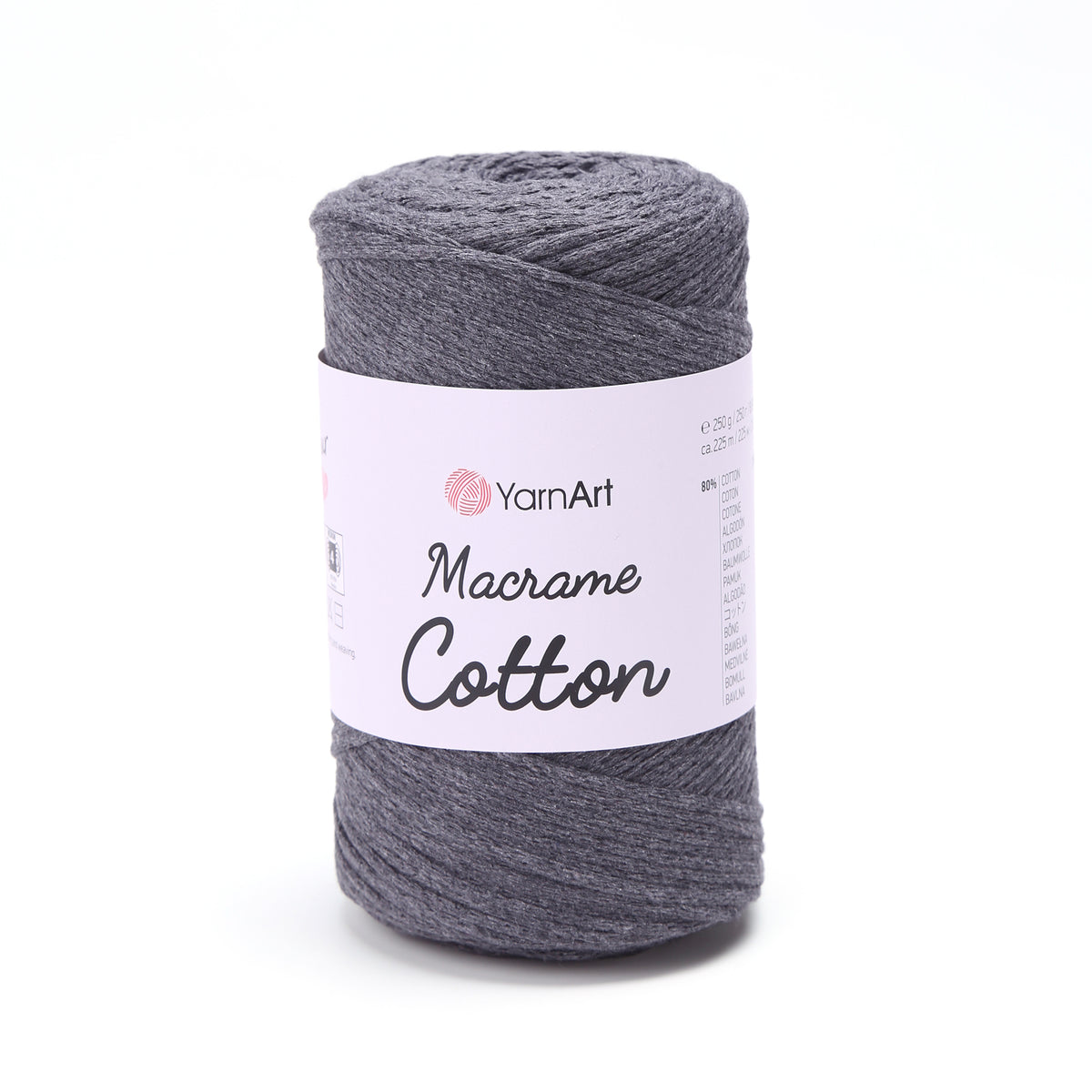 YarnArt Macrame Cotton Virvutė 250g (medvilnė, poliesteris)