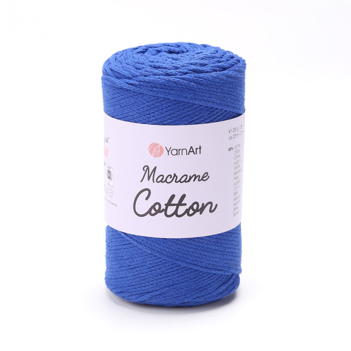 YarnArt Macrame Cotton Virvutė 250g (medvilnė, poliesteris)