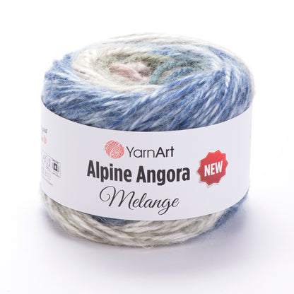 YarnArt Alpine Angora Melange New 150g (vilna, akrilanas)